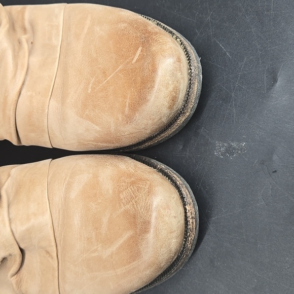 Vince Camuto Boots Shada Soft Leather Tan 8.5 - Picture 6 of 12